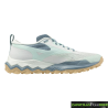 Zapatillas Mizuno Wave Ibuki 5 Verde Gris Mujer