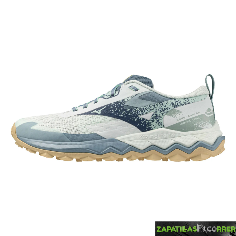 Zapatillas Mizuno Wave Ibuki 5 Verde Gris Mujer