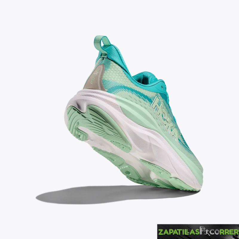 Zapatillas Hoka Skyflow Verde Mujer