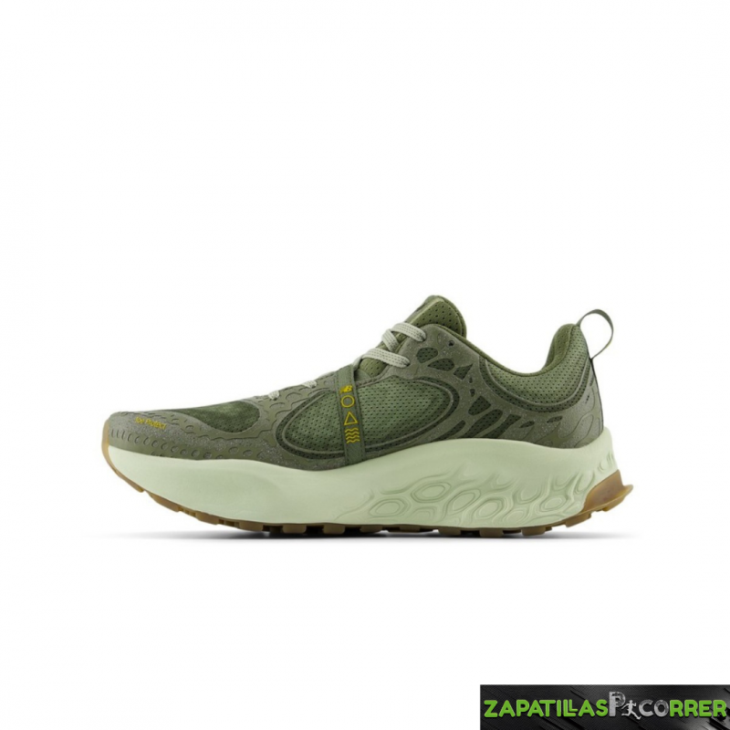 Zapatillas New Balance Fresh Foam X Hierro v8 Verde Amarilla