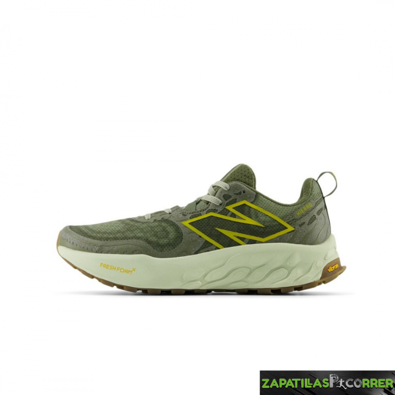 Zapatillas New Balance Fresh Foam X Hierro v8 Verde Amarilla