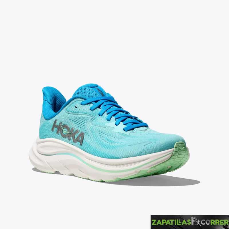 Zapatillas Hoka Clifton 10 Turquesa Mujer