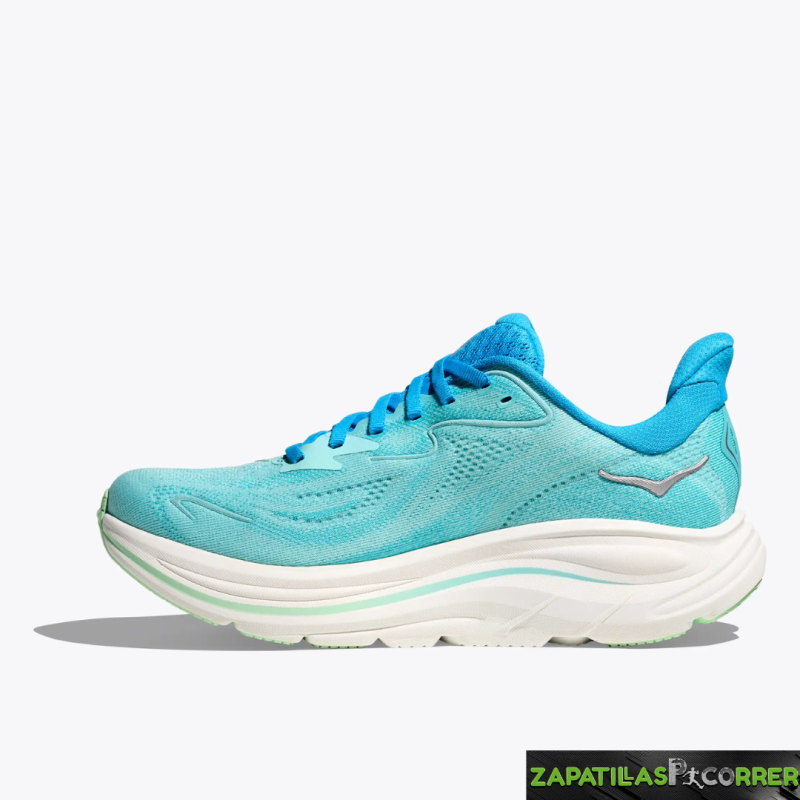 Zapatillas Hoka Clifton 10 Turquesa Mujer