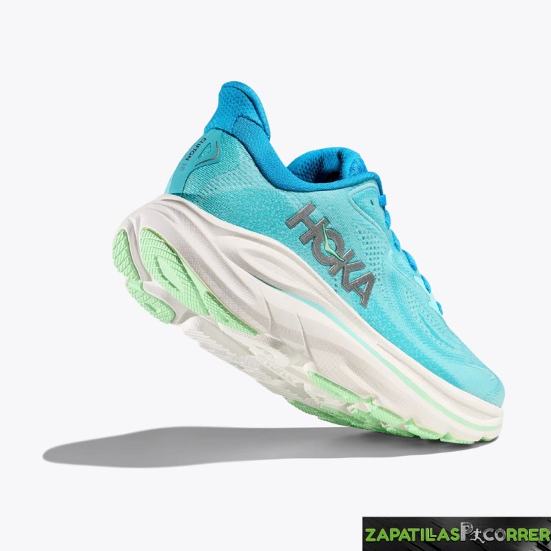 Zapatillas Hoka Clifton 10 Turquesa Mujer