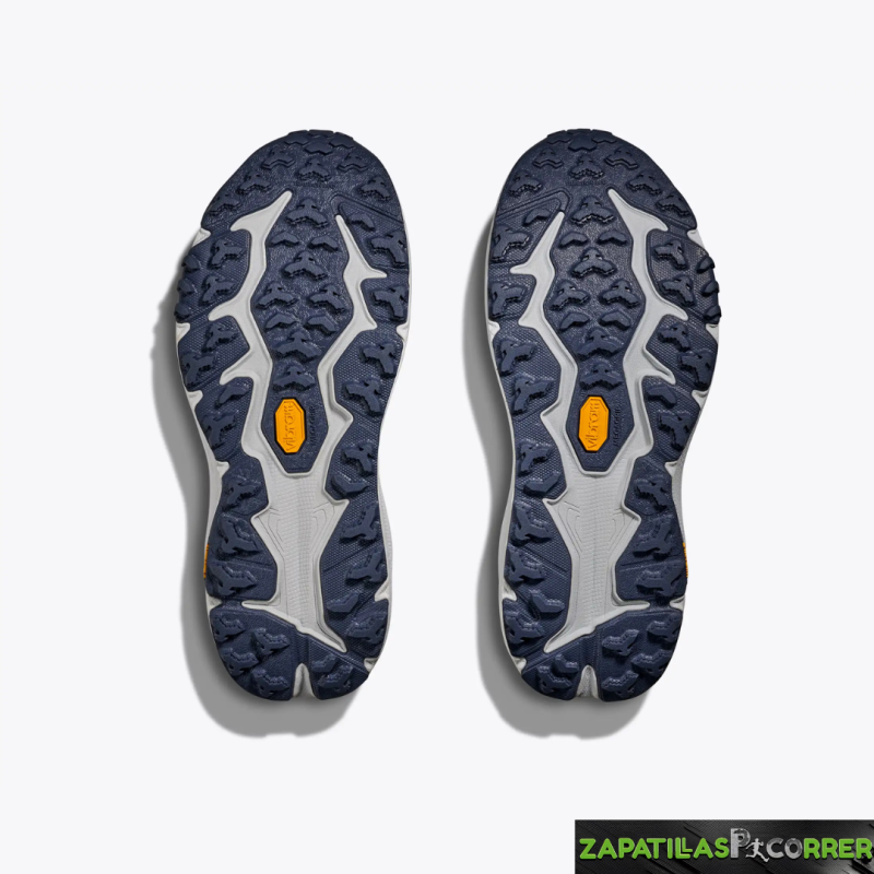 Zapatillas HOKA Speedgoat 6 Gris Azul Lila Rojo Mujer