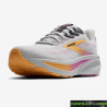 Zapatillas Brooks Ghost 17 Blanco Naranja Rosa  Mujer