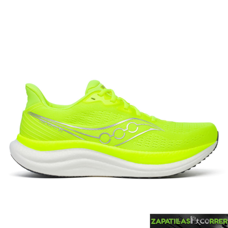 Zapatillas Saucony Triumph 23 Amarillo Fluor