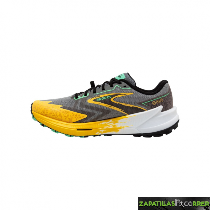 Zapatillas Brooks Catamount 3 Amarillo Negro