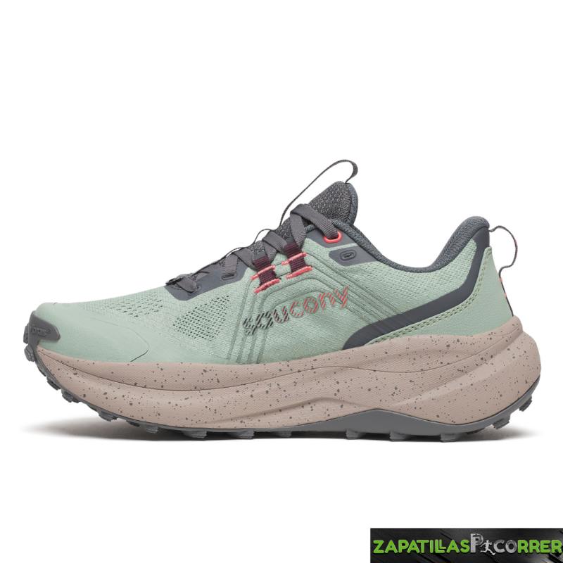 Zapatillas Saucony Xodus Ultra 4 Verde Mujer