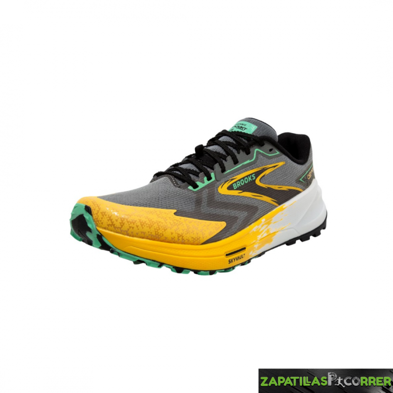 Zapatillas Brooks Catamount 3 Amarillo Negro