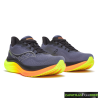 Zapatillas Saucony Triumph 23 Gris Naranja Amarillo Fluor