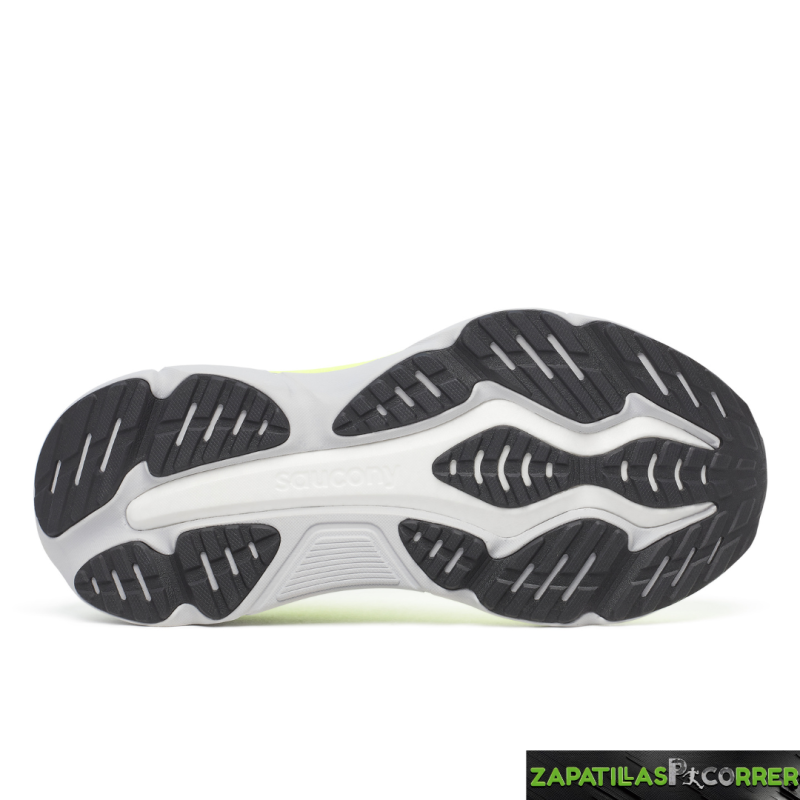 Zapatillas Saucony Hurricane 25 Amarillo Fluor