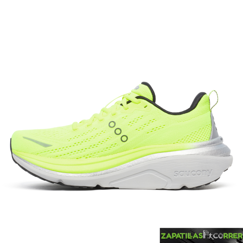 Zapatillas Saucony Hurricane 25 Amarillo Fluor