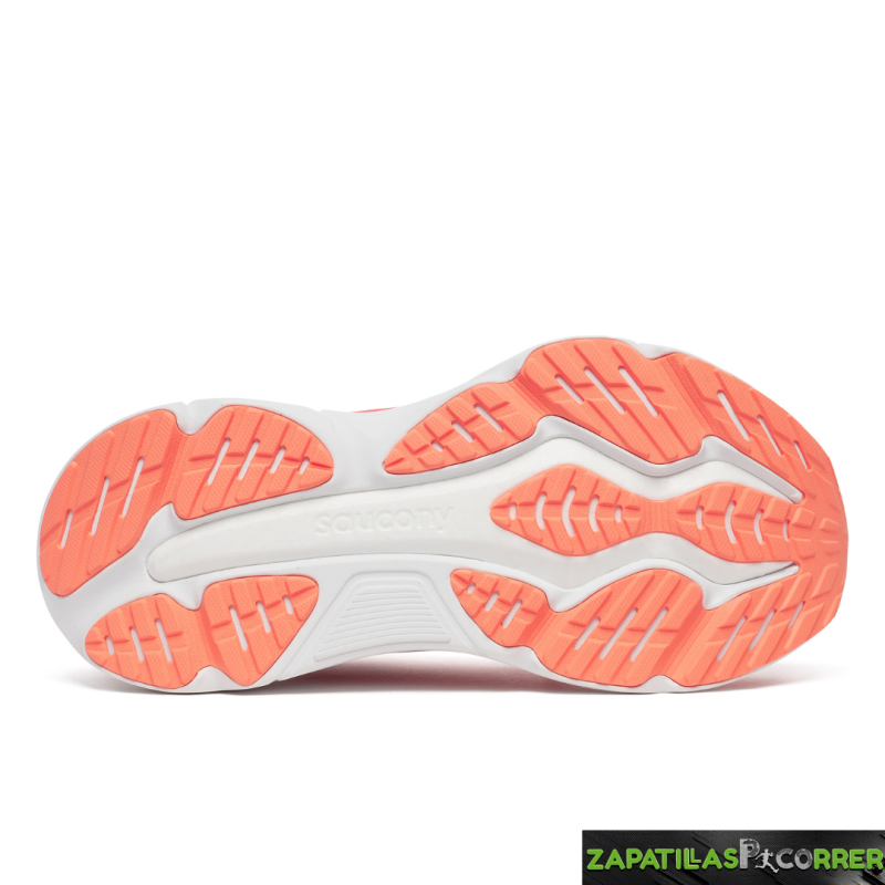 Zapatillas Saucony Hurricane 25 Coral Mujer