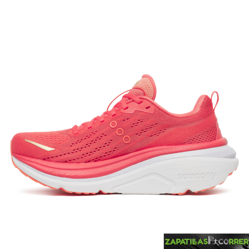 Zapatillas Saucony Hurricane 25 Coral Mujer