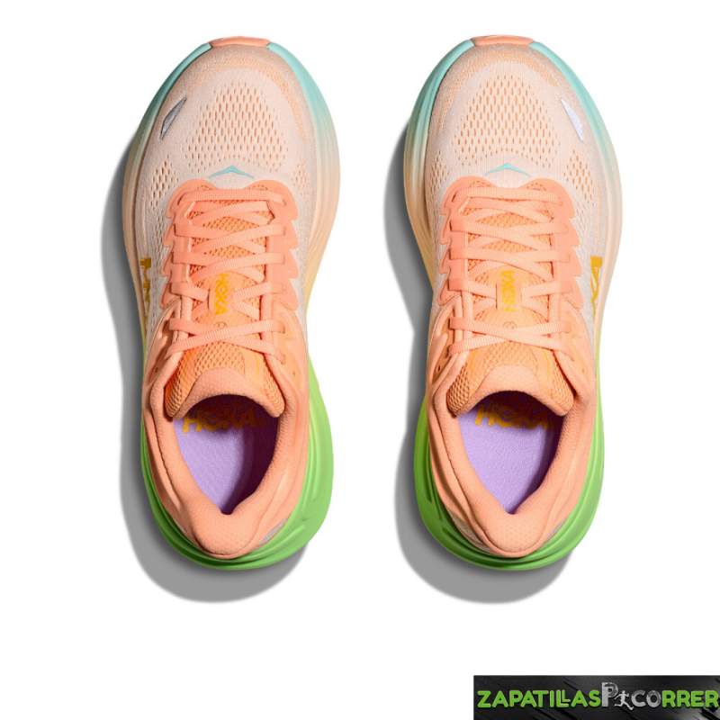 Zapatillas Hoka Bondi 9  Verde