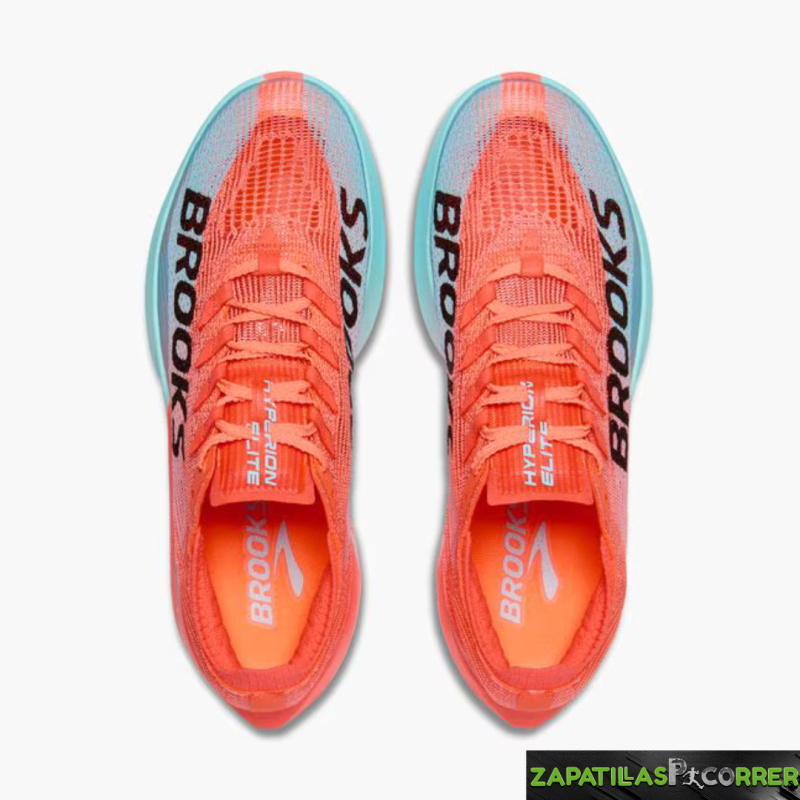 Zapatillas Brooks Hyperion Elite 5 Naranja Azul