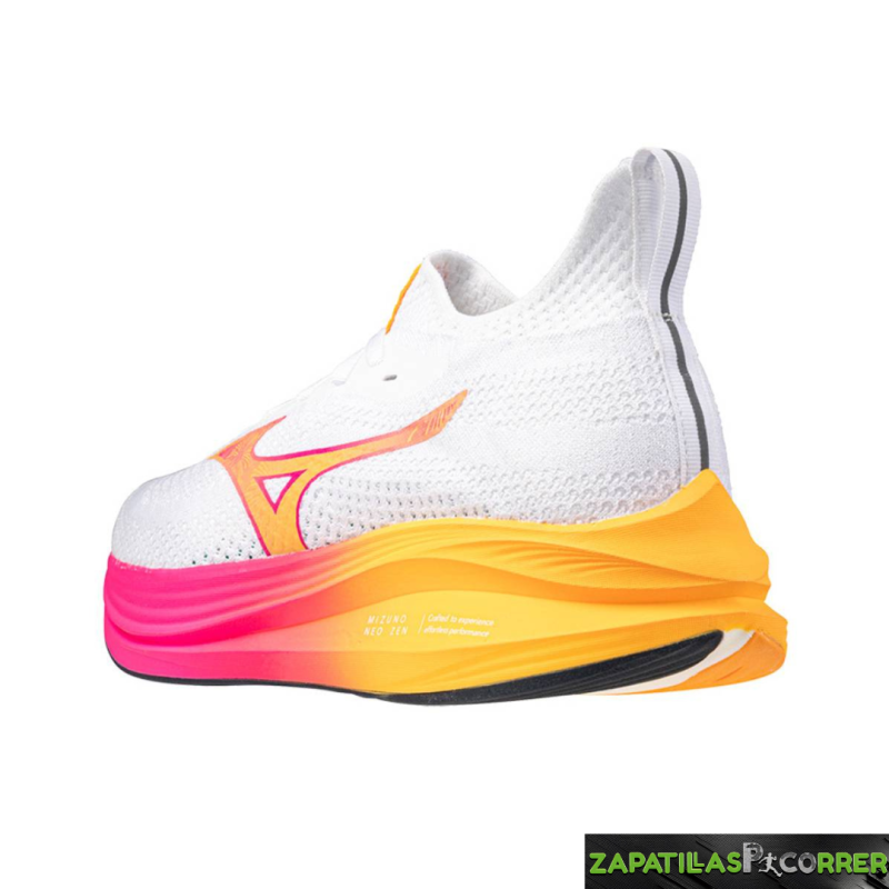 Zapatillas Mizuno Neo Zen Blanco Rosa Naranja