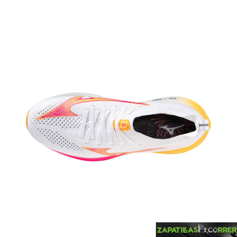 Zapatillas Mizuno Neo Zen Blanco Rosa Naranja