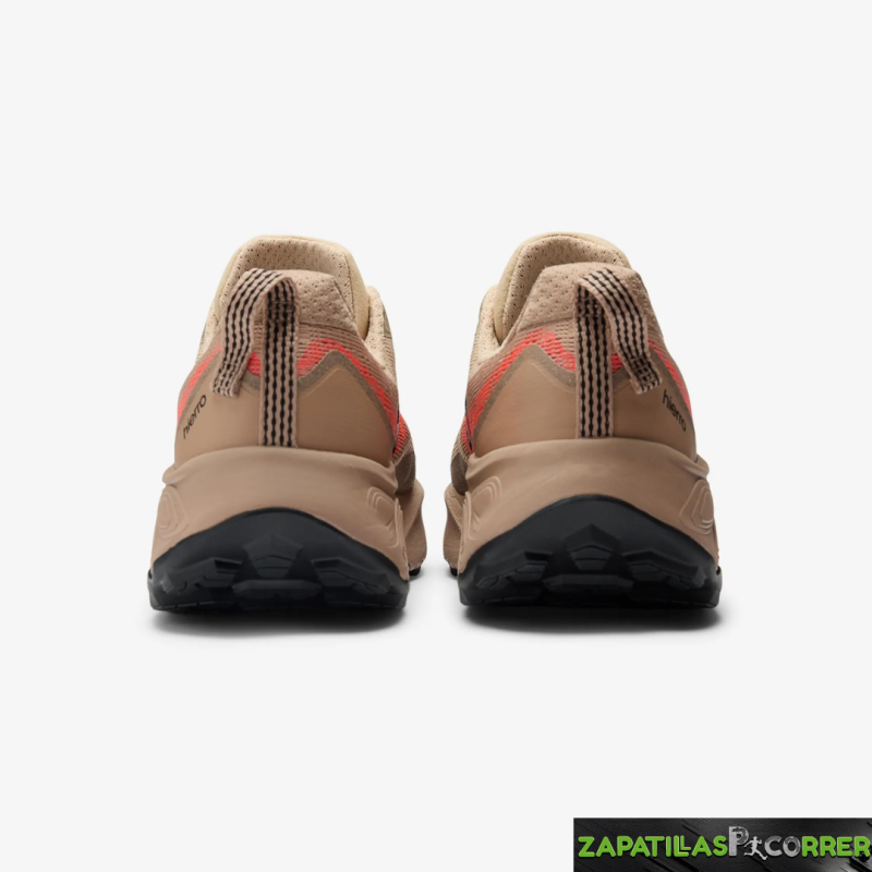 Zapatillas New Balance Fresh Foam X Hierro v9 Beige Naranja