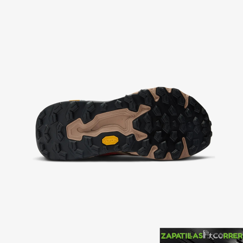 Zapatillas New Balance Fresh Foam X Hierro v9 Beige Naranja