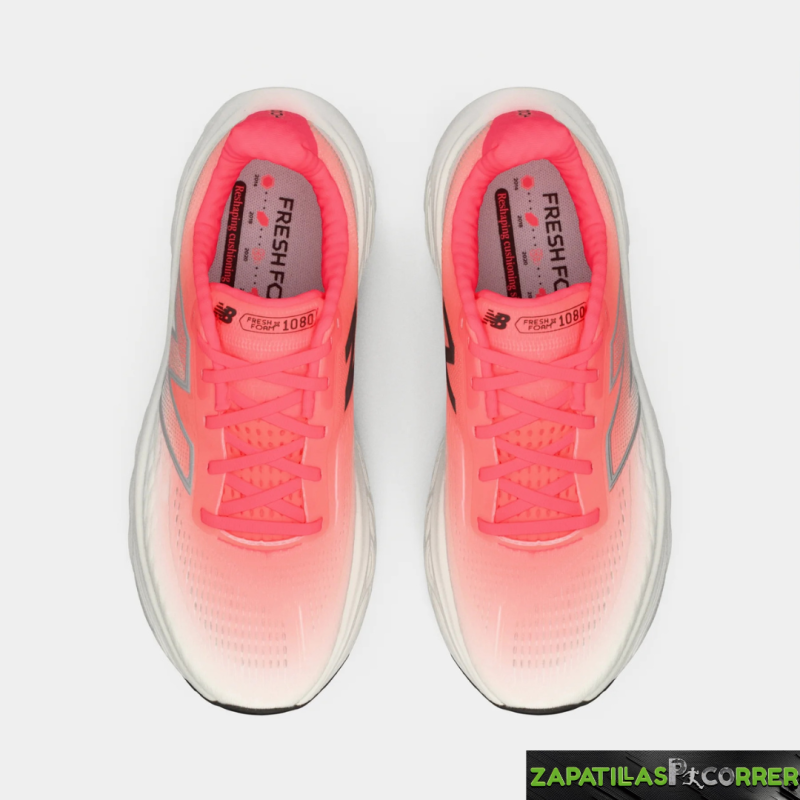 Zapatillaas New Balance 1080 V14 Blanco Naranja