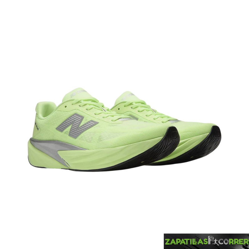 Zapatillas New Balance FuelCell Rebel v5 Verde Gris