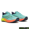 Zapatillas  Saucony Peregrine 16 Turquesa Naranja
