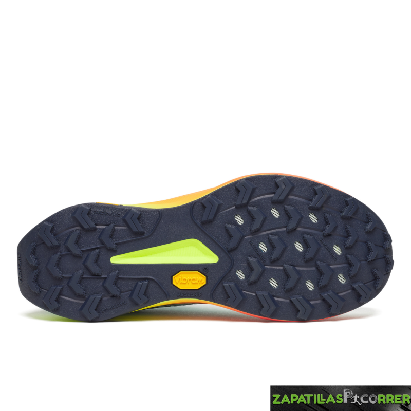 Zapatillas  Saucony Peregrine 16 Turquesa Naranja