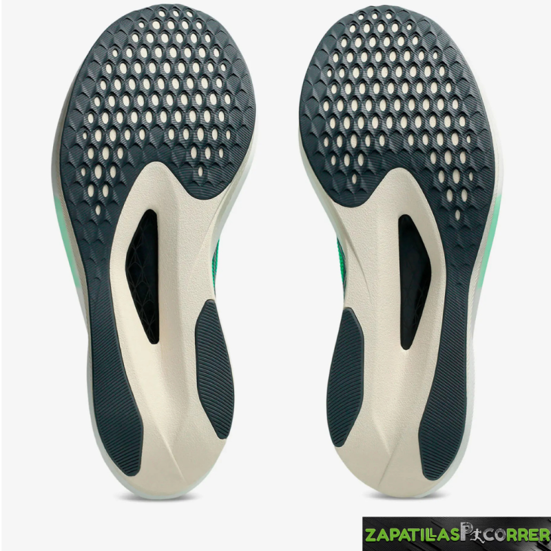 Zapatillas ASICS Magic Speed 5 verde blanco