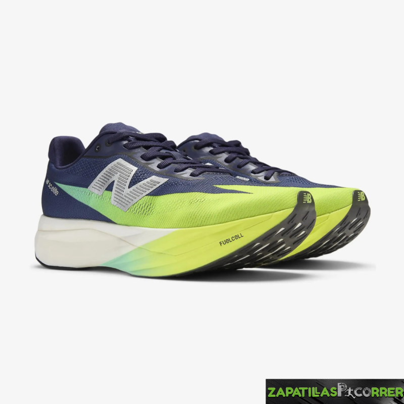 Zapatillas New Balance FuelCell SuperComp Elite v5 Azul Amarillo