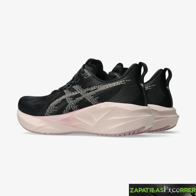Zapatillas ASICS Novablast 5 Negro Rosa