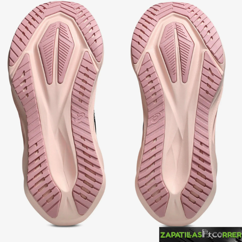 Zapatillas ASICS Novablast 5 Negro Rosa