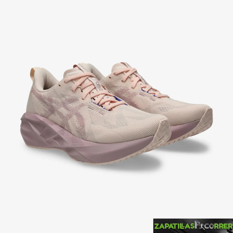 Zapatillas ASICS Novablast 5 Negro Rosa