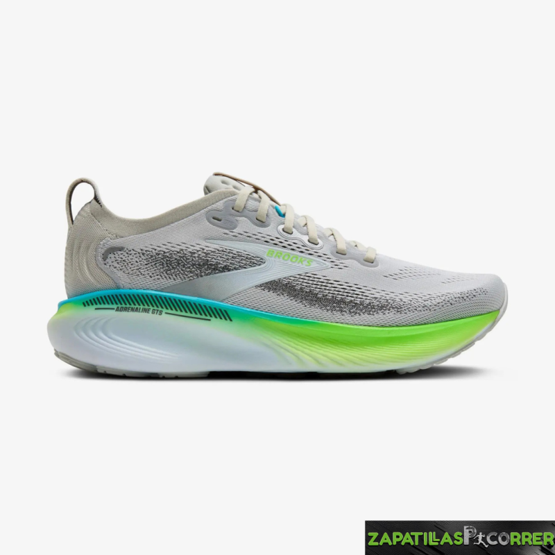 Zapatillas Brooks Adrenaline GTS 25 Gris Verde