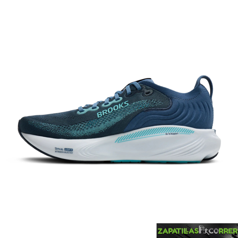 Zapatillas Brooks Adrenaline GTS 25 Azu Turquesa