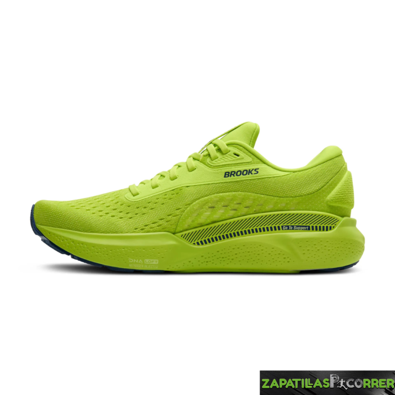 Zapatillas Brooks Adrenaline GTS 24 Amarillo fluor