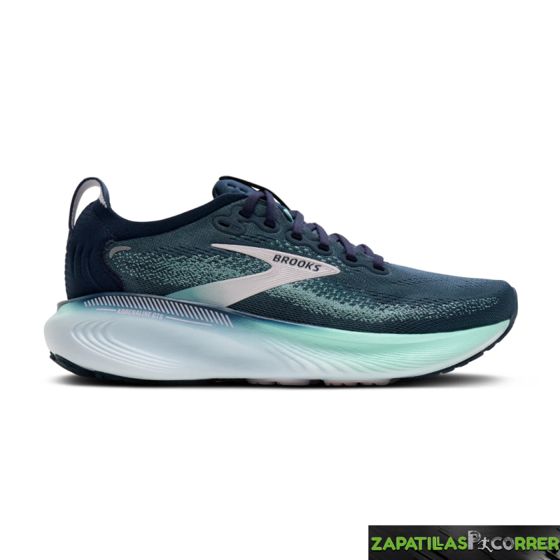 Zapatillas Brooks Adrenaline GTS 25  Azul Turquesa mujer