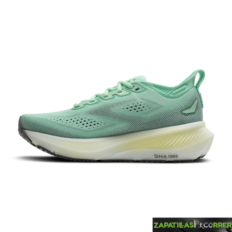 Zapatillas Brooks Glycerin 23 Verde Turquesa Mujer