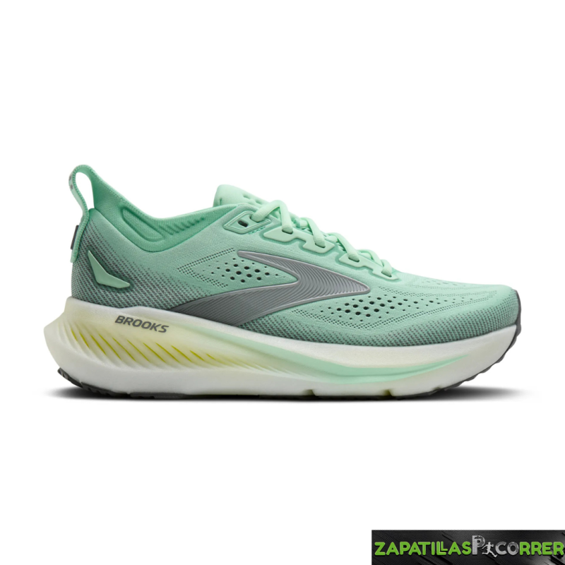 Zapatillas Brooks Glycerin 23 Verde Turquesa Mujer