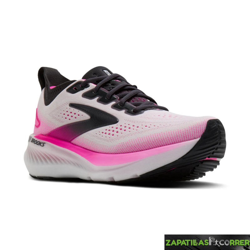 Zapatillas Brooks Glycerin GTS 23 Blanco Rosa