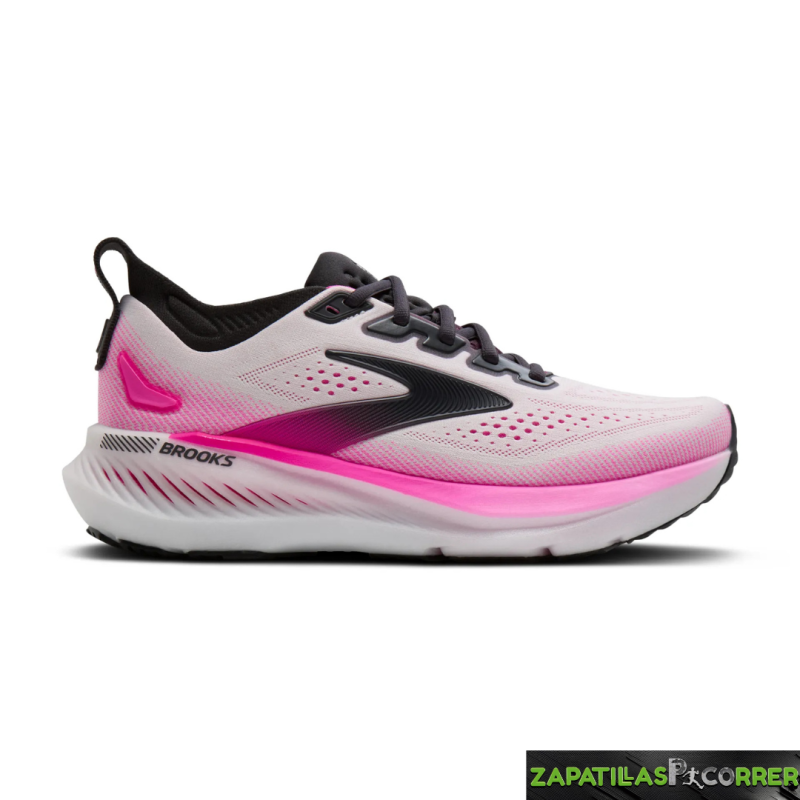 Zapatillas Brooks Glycerin GTS 23 Blanco Rosa