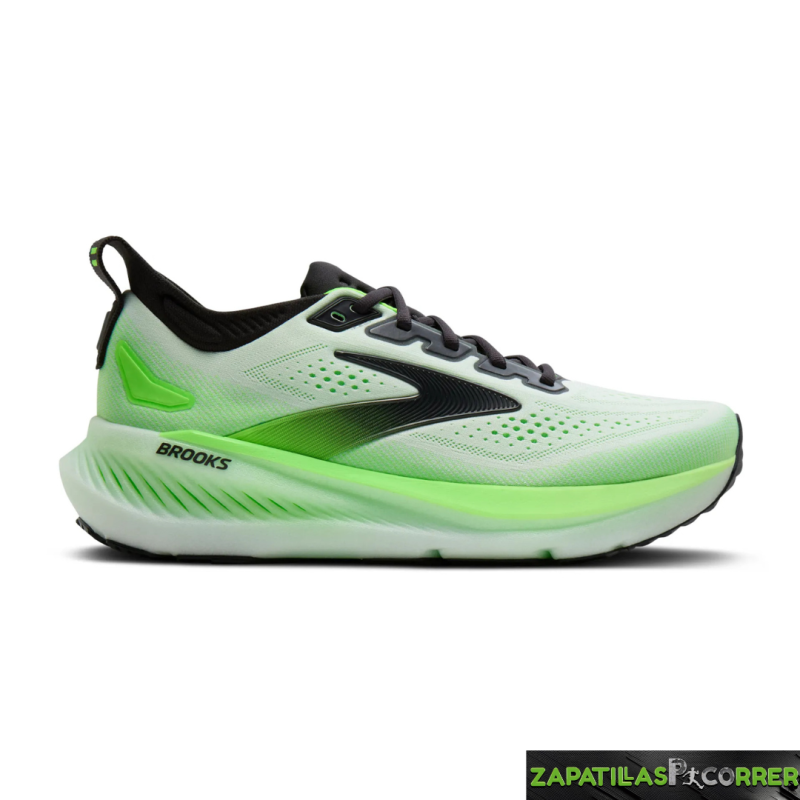 Zapatillas Brooks Glycerin 23 Blanco Verde Negro