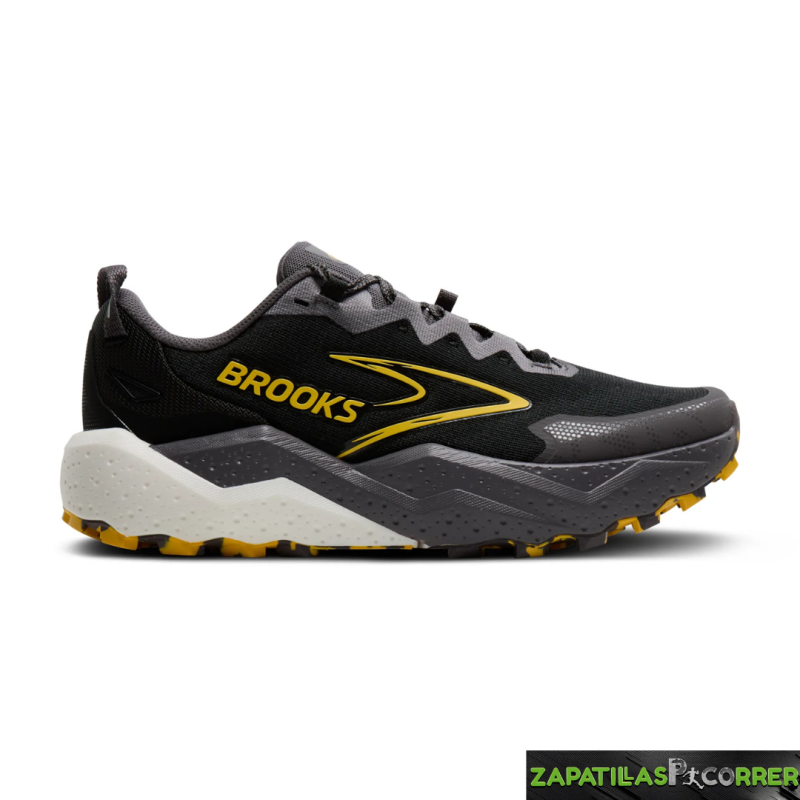 Zapatillas Brooks Caldera 8 Blanca Azul Amarilla