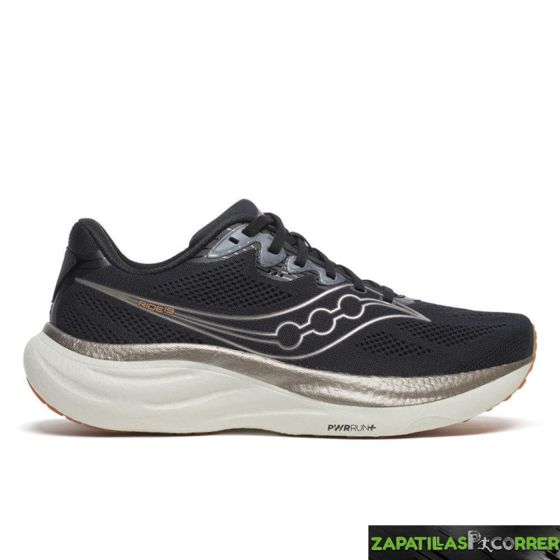 Zapatillas Saucony Ride 19 Negra