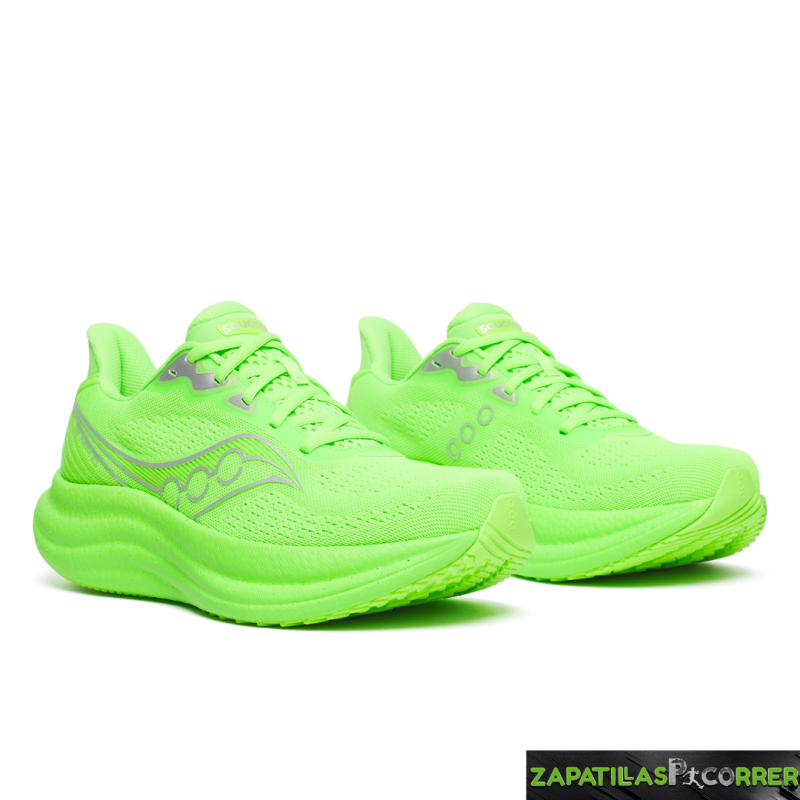 Zapatillas Saucony Triumph 23 Verde Fluor