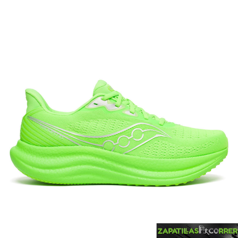 Zapatillas Saucony Triumph 23 Verde Fluor