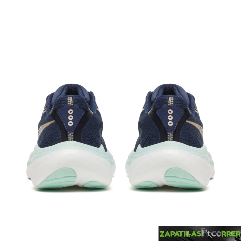 Zapatillas Saucony Ride 19 Azul Marino Mujer