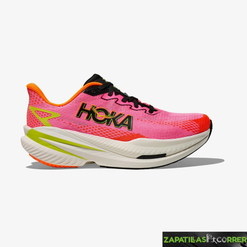 Zapatillas HOKA Mach X 3 Rosa Mujer