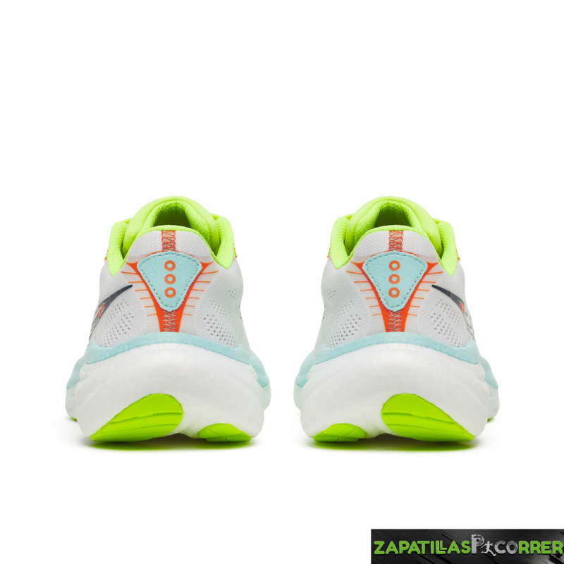 Zapatillas Saucony Ride 19 Blanco Celeste Mujer